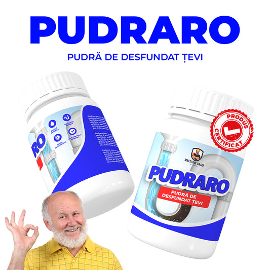 Pudră desfundat țevi | Pudraro | 1+1 GRATIS