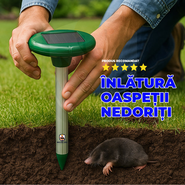 Repelent Solar Magic pentru Grădină RodentX