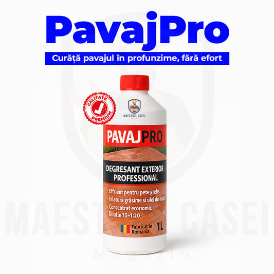PavajPro™ – Degresant Profesional pentru Exterior