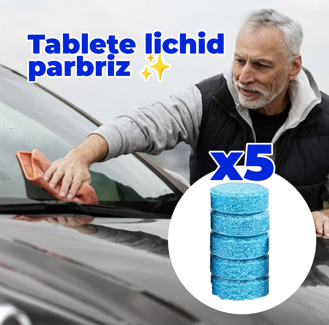Tablete Magice Curățare Parbriz