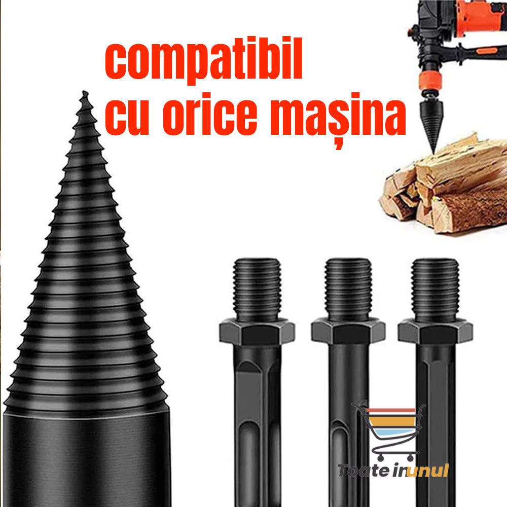 Burghiu Despicător de Lemne Magic