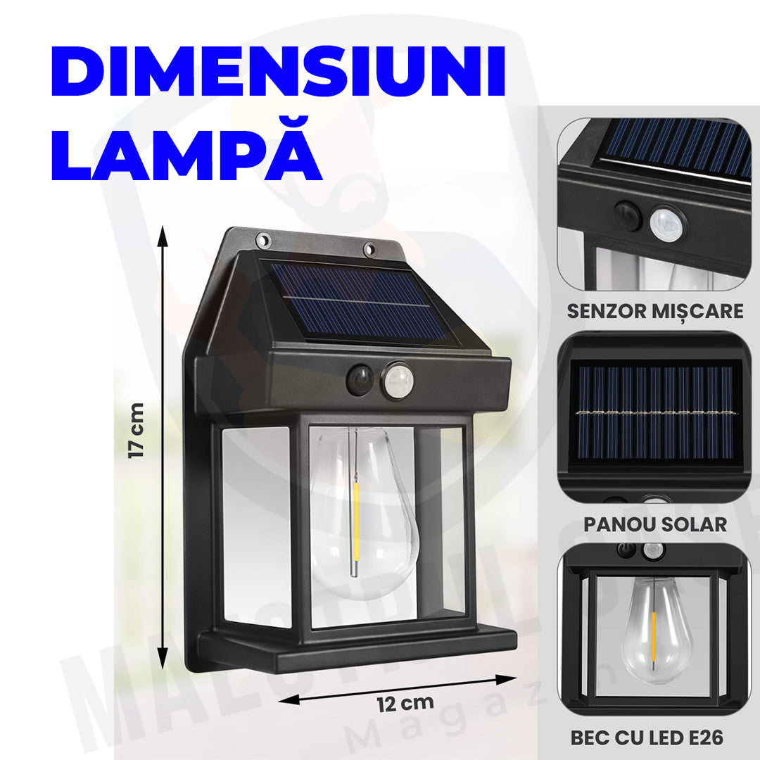 Lampa cu energie solară