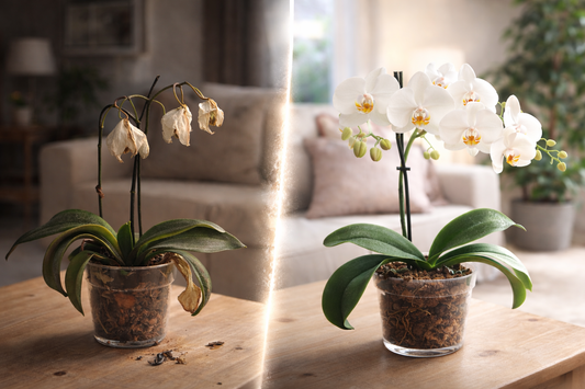 🌸 Cum ai grijă de orhidee iarna — greșeli frecvente și soluții bio