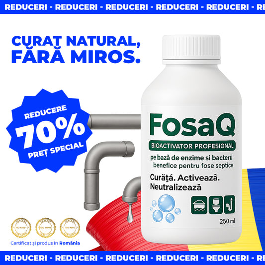 Bioactivator puternic pentru fose septice | FosaQ