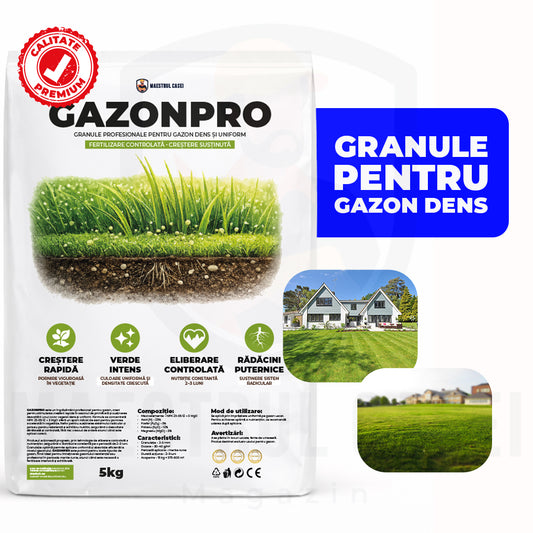 GazonPro – Îngrășământ profesional pentru gazon | 5 kg