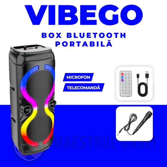 Boxă Portabilă | VibeGo