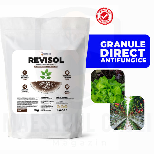 REVISOL – Granule nutritive BIO pentru revitalizarea solului | 5 kg
