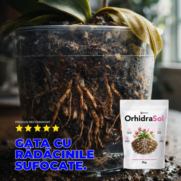 OrhidraSol – Substrat profesional pentru orhidee  2 kg