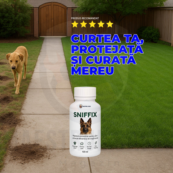 Sniffix – Repelent concentrat pentru câini