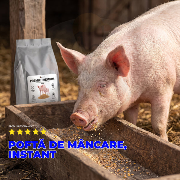 Premix Premium Porci pentru Îngrășare | 1kg