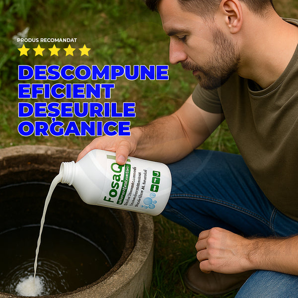 Mic, dar puternic: soluția ecologică pentru o fosă curată