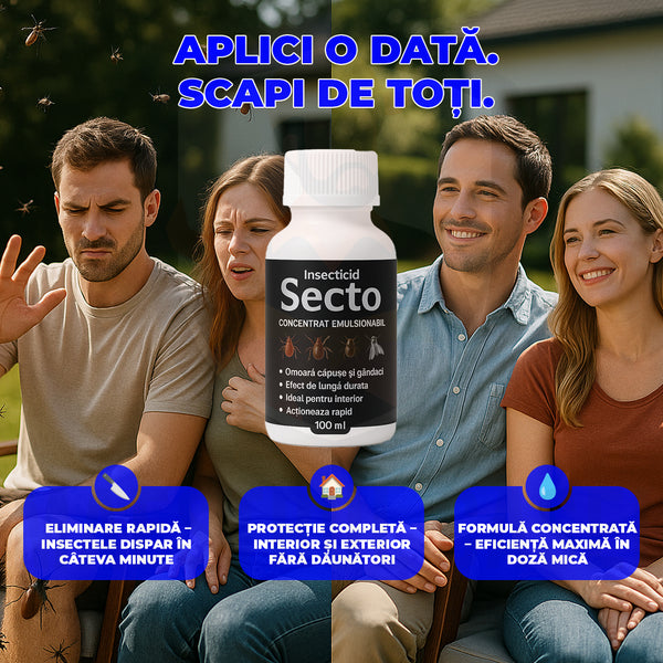 Elimină dăunătorii. Fără compromisuri.