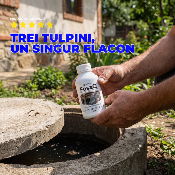 Mic, dar puternic: soluția ecologică pentru o fosă curată