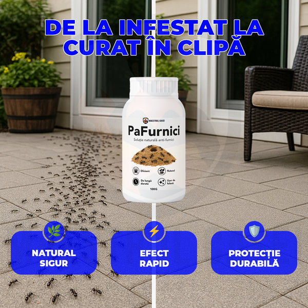 PaFurnici – Protecție Naturală Anti-Furnici
