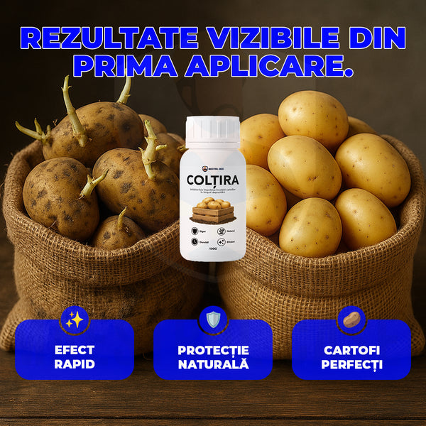 Colțira – Inhibă incolțirea în depozitare