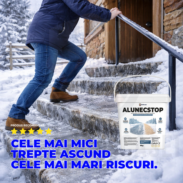 AlunecStop – Antiderapant solid pentru suprafețe înghețate  5 kg