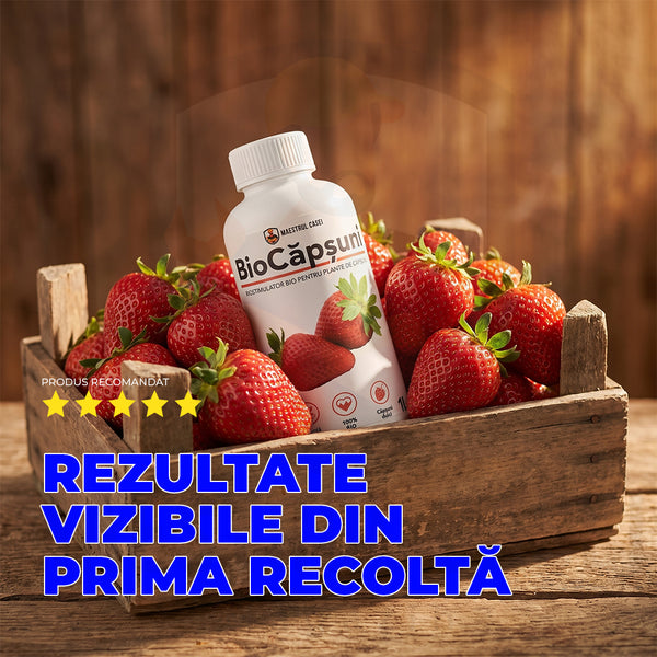 BioCapsuni - Biostimulator lichid pentru căpșuni  1L