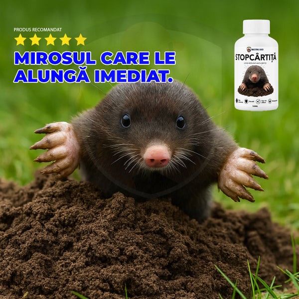 StopCârtiță - Repelent natural concentrat