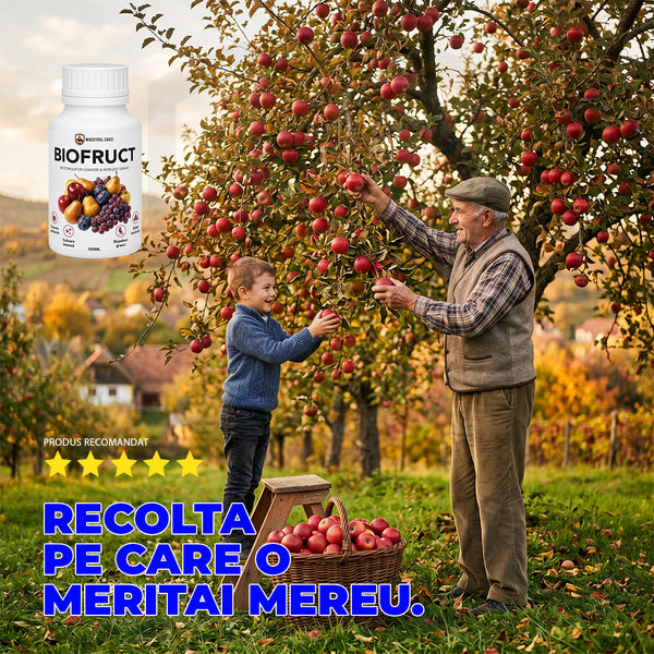 BioFruct — Biostimulator coacere și repelent grauri  100 ml