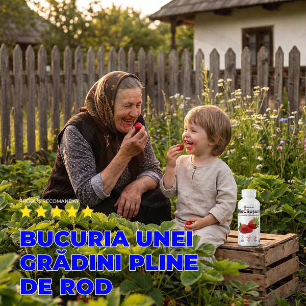 BioCapsuni - Biostimulator lichid pentru căpșuni  1L