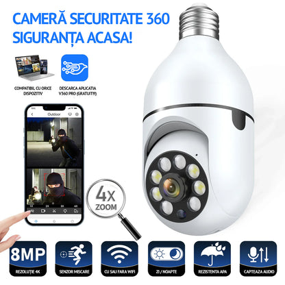 Cameră în dulie 360 GRADE