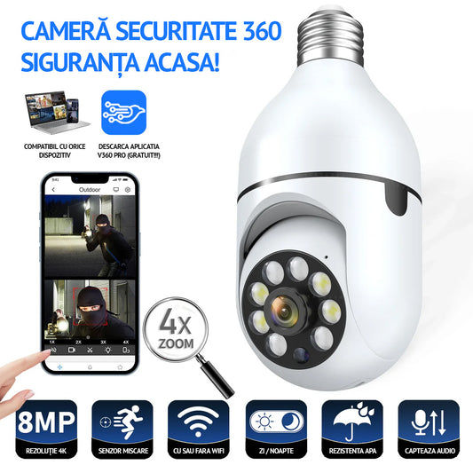 Cameră în dulie 360 GRADE