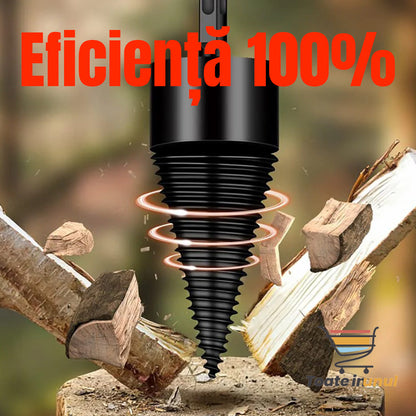 Burghiu Despicător de Lemne Magic